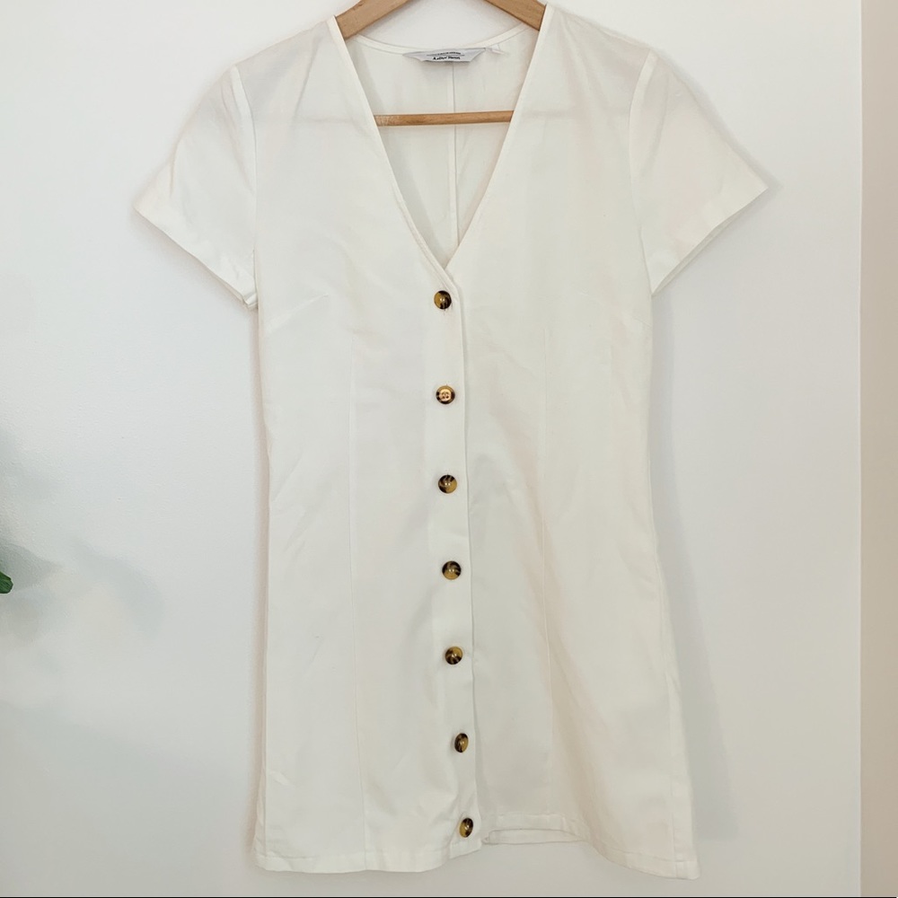 & Other Stories | Tortoise Button-Front Dress